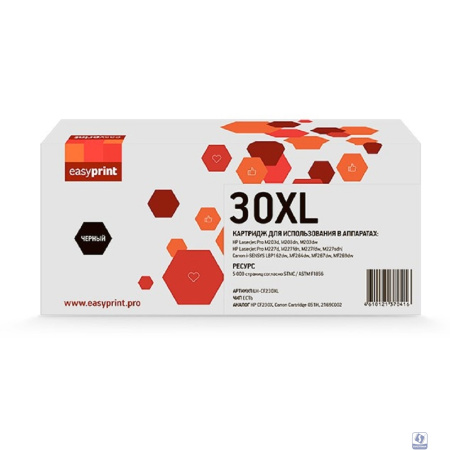 EasyPrint CF230XL Тонер-картридж LH-CF230XL для HP LJ Pro M203dn/M203dw/ MFP M227fdw/MFP M227sdn (5000 стр.) с чипом