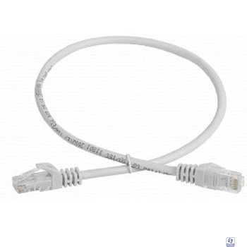 ITK PC01-C5EU-2M-G Шнур коммутационный кат. 5Е UTP 2м серый GENERICA