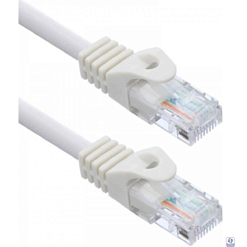 Кабель ACD Патч-корд ACD-LPU5C-15W |ACD-LPU5C-15W| Cat5e UTP 24AWG 4Pair, 7/0.18мм CU Белый, 1.5м, (741760)