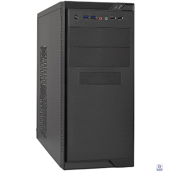 Exegate EX283239RUS Корпус Minitower ExeGate MA-372UX Black, mATX <UN600, 120mm> 2*USB+2*USB3.0, Audio