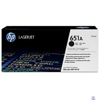 HP CE340A Картридж 651A ,Black