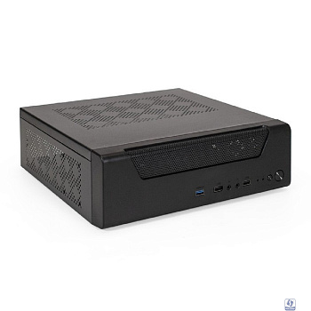 Exegate EX294020RUS Корпус Desktop ExeGate FL-102-TPS350 (mini-ITX, БП TPS350 с вент. 8см, 2*USB + 1*USB3.0, аудио, черный)