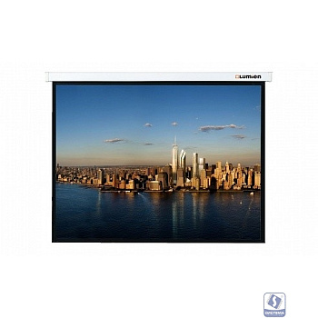 LUMIEN Master Picture LMP-100126 (259х400) 16:9 настенно-потолочный рулонный  Matte White FiberGlass (белый корпус)