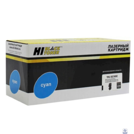 Hi-Black TK-5230C Тонер-картридж для Kyocera P5021cdn/M5521cdn, C, 2,2K