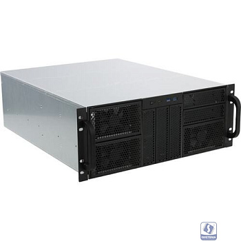 Procase Корпус 4U server case,5x5.25+9HDD,черный,без блока питания,глубина 550мм,MB EATX 12"x13" [RE411-D5H9-E-55]