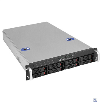 Exegate EX295865RUS Серверный корпус ExeGate Pro 2U660-HS08 <RM 19", высота 2U, глубина 660, БП 2U-920ADS, 8xHotSwap, USB>
