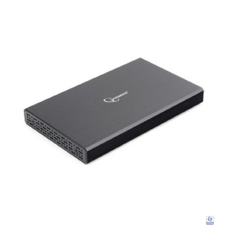 Gembird EE2-U3S-55 Внешний корпус 2.5" чёрный, USB 3.0, SATA, до 2 Тб, алюминий