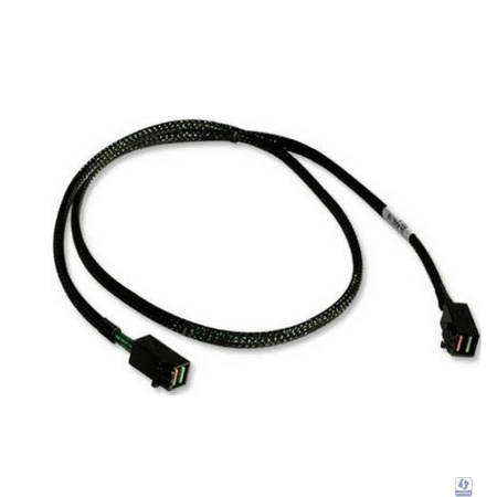 Кабель ACD-SFF8643-03M, INT, SFF8643-SFF8643 (HDmSAS -to- HDmSAS internal cable, w/SideBand), 30cm (MD-6705047-60)