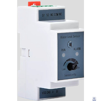 REM Модуль обнаружения протечки R-WL-2S, реле NO/NC, установка на DIN-рейку, питание 10-30 VDC R-WL-2S