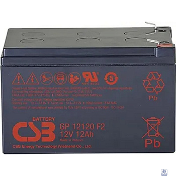 CSB Батарея GP12120 (12V/12Ah)  F2