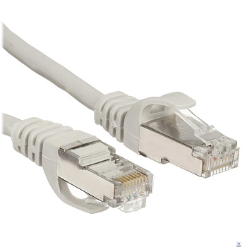 Cablexpert Патч-корд FTP PP6-10M кат.6, 10м, литой, многожильный (серый)