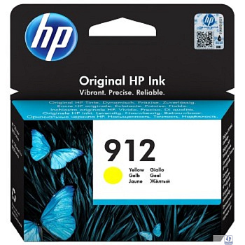 HP 3YL79AE Картридж № 912 струйный желтый (315 стр) 