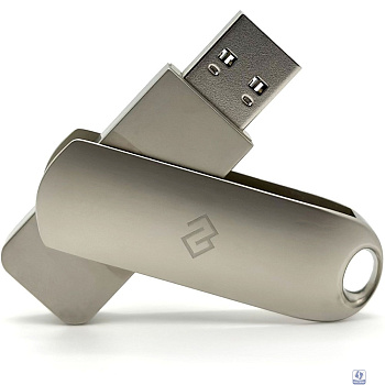 Digma USB Drive 64GB DRIVE3 DGFUM064A30SR USB3.0 серебристый (1927128)