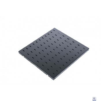 ЦМО Полка перфорированная, глубина 750 мм, цвет черный (СВ-75-9005)