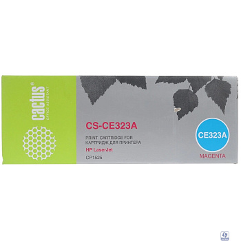 CACTUS CS-CE323A Картридж  для LaserJet CP1525 , пурпурный, 1300 стр.