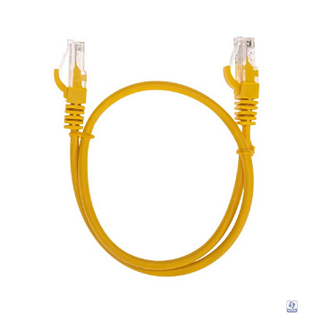 Rexant (02-0105-05) Патч-корд U/UTP, CAT 5e, RJ45-RJ45, 26AWG, LSZH, желтый, 0,5м