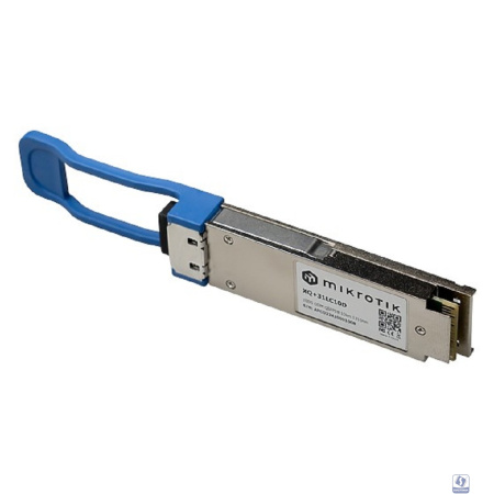 MikroTik XQ+31LC10D Модуль QSFP28, 100gbit, Dual LC UPC, 10km, SM, 1296nm, 1300nm, 1305nm, 1309nm