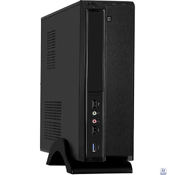 Exegate EX288782RUS Корпус Desktop ExeGate MI-207U-M400 (mini-ITX/mATX, БП M400 с вент. 8см, 2*USB+1*USB3.0, аудио, черный)
