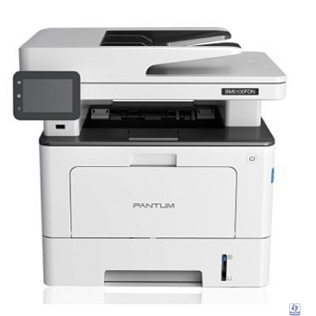 Pantum BM5100FDW МФУ лазерное ЧБ, A4, C/P/S, факс, дуплекс, 40стр/мин, 1200x1200 dpi, 512 MB RAM, ADF50, лоток 250 листов, USB, LAN, WiFi, старт.картр.3000стр. 
