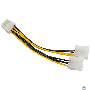 Cablexpert Разветвитель питания 2xMolex->PCI-Express 8pin, для подключения в/к PCI-Е (8pin) к б/п ATX (CC-PSU-81)