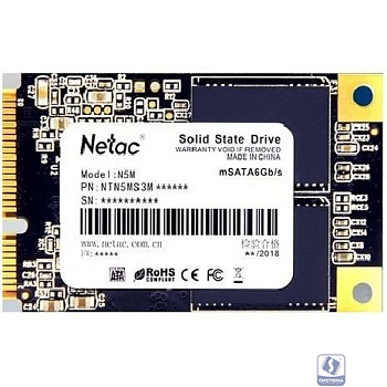 Накопитель SSD Netac mSata N5M 1Tb NT01N5M-001T-M3X TLC