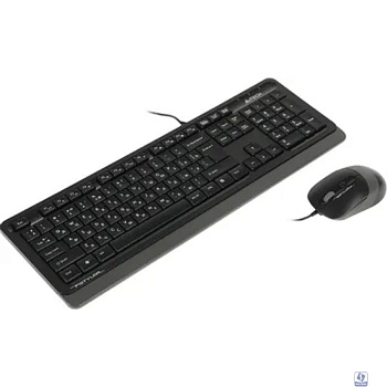 Клавиатура + мышь A4Tech Fstyler F1010 клав:черный/серый мышь:черный/серый USB Multimedia [1147539]