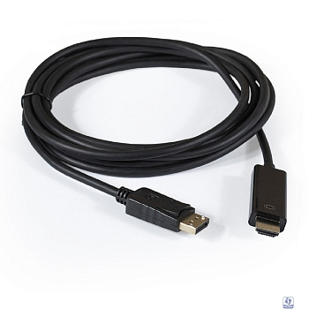 Exegate EX284915RUS Кабель DisplayPort-HDMI ExeGate EX-CC-DP-HDMI-1.8 (20M/19M, 1,8м, экран)