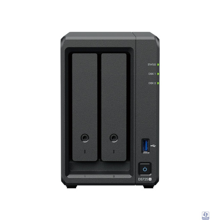 Synology DS725+ СХД настольное исполнение 2BAY NO HDD вилка UK/HK 3-pin