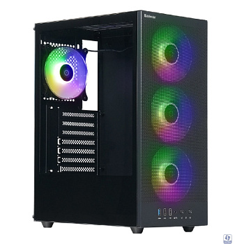 Defender Корпус компьютерный RaptorX черный,ATX,4fans,switchM/BSync