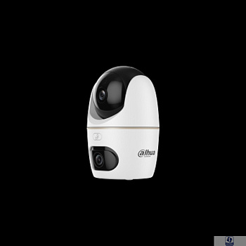 DAHUA DH-IPC-H5DP-5F-0360B Мини-PT IP-видеокамера с панорамным модулем с Wi-Fi 1/3" 5Мп CMOS, 3.6мм, ИК 30м (фиксированный модуль) 1/3" 5Мп CMOS,3,6мм, ИК 30м, Led 30м (PT-модуль)