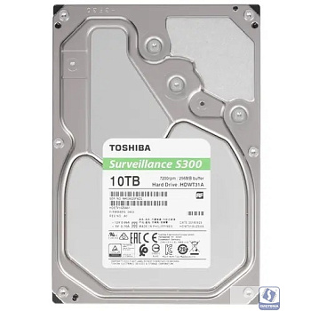 10TB Toshiba Surveillance S300 (HDWT31AUZSVA) 
