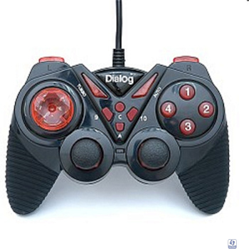 Dialog Action GP-A13, черно-красный 