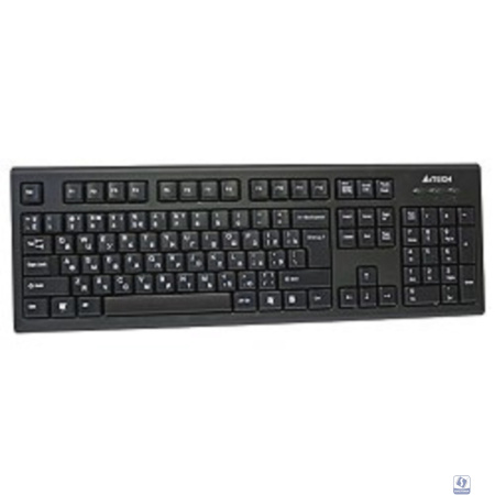 Повреждение упаковки Клавиатура A-4Tech KR-85 black USB, проводная, 104 клавиши [570125]