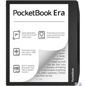Электронная книга PocketBook 700 ERA 16Gb Stardust Silver, серебристый