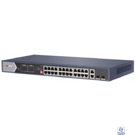 HIKVISION DS-3E0528HP-E 20 RJ45 1000M PoE с грозозащитой 6кВ
