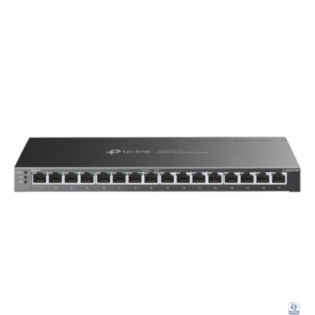 TP-Link SG2016P Коммутатор JetStream Smart с 16 гигабитными портами (8 портов PoE+)