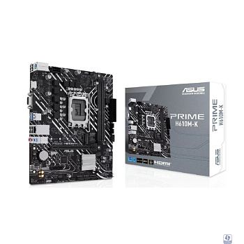 ASUS PRIME H610M-K (Socket 1700, mATX, 2xDDR5(96GB), VGA/HDMI 2.1, 1xPCIe 4.0x16/1xPCIe 3.0, 1xLAN, 4xSATA 6Gb/s, 1xM.2, 2xUSB 3.2, 4xUSB 2.0, 1xPS/2)