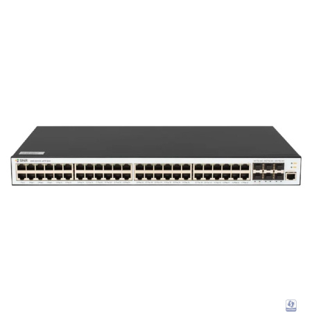 SNR SNR-S5310G-48TX-2AC Управляемый коммутатор уровня 2+, 48 портов 10/100/1000Base-T, 6 портов 1/10G SFP+, 2 встроенных БП ~220V AC