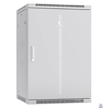 Cabeus SH-05F-22U60/45m-R Шкаф телекоммуникационный настенный разобранный 19" 22U 600x450x1082mm (ШхГхВ) дверь металл, цвет серый (RAL 7035)