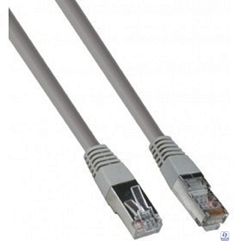 Exegate EX272305RUS Патч-корд FTP-RJ45-RJ45-C5e-10M-GY, FTP, cat.5e, 10м, серый