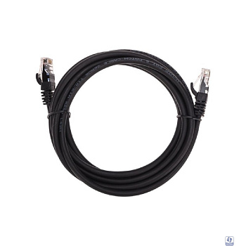 Rexant (02-0292-3) Патч-корд U/UTP, CAT 6, RJ45-RJ45, 26AWG, LSZH, черный, 3м