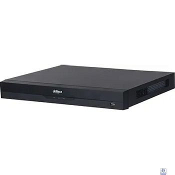 DAHUA DHI-NVR4208-8P-EI 8-канальный IP-видеорегистратор c PoE, 4K, H.265+, видеоаналитика, входящий поток до 256Мбит/с, 2 SATA III до 16Тбайт