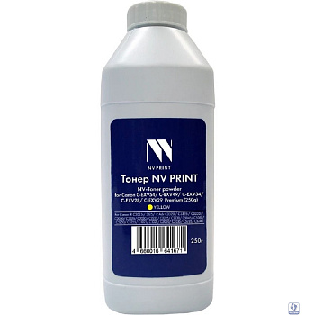 NV Print Тонер + девелопер для Canon C-EXV54, C-EXV49, C-EXV34, C-EXV28, C-EXV29 для IR C3025i, 3125, IR Adv C3320i, C3325i, C3330i, C2020, C2025, C2030, C2220, C2225, C2230, Premium (250г)  Yellow