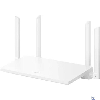 HUAWEI 53030ADX WS7001-22 WiFi AX2Маршрутизатор Wi-Fi 6 AX1500, 3* LAN/WAN ports GE, WHITE
