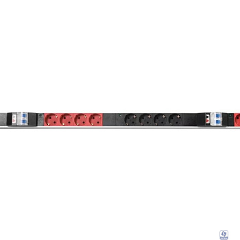 REM Верт блок розеток Rem-2MC,LINUX,мониторинг,измерение,3~16A,24S,1820мм,вх IEC309,шнур 3м