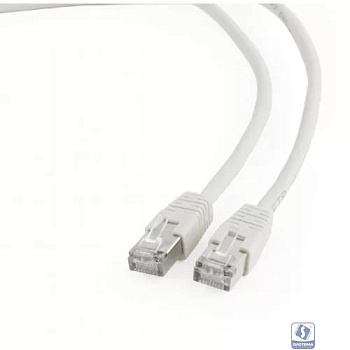 Патч-корд PP22-0.5M 1000G FTP 4 пары cat5E CCA molded 0.5м серый RJ-45 (m)-RJ-45 (m)