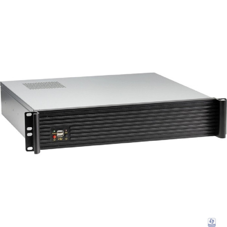 Exegate EX281969RUS Серверный корпус ExeGate Pro 2U420-06 <RM 19", высота 2U, глубина 420, БП 2U-600ADS, USB>