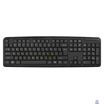 Exegate EX286178RUS Клавиатура Exegate LY-331L5 (USB, 104кл., Enter большой, шнур 2,55м, черная, OEM)