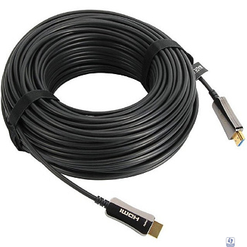VCOM D3742A-40M Активный оптический кабель HDMI 19M/M,ver. 2.0, 4K@60 Hz 40m VCOM <D3742A-40M>
