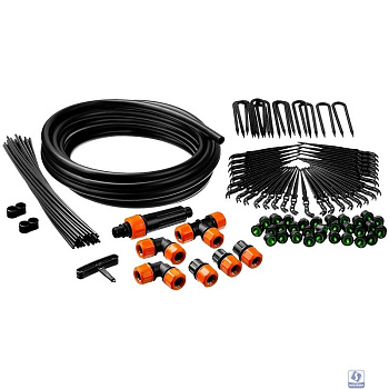 GRINDA Система капельного полива от водопровода, на 30 растений [425270-30]